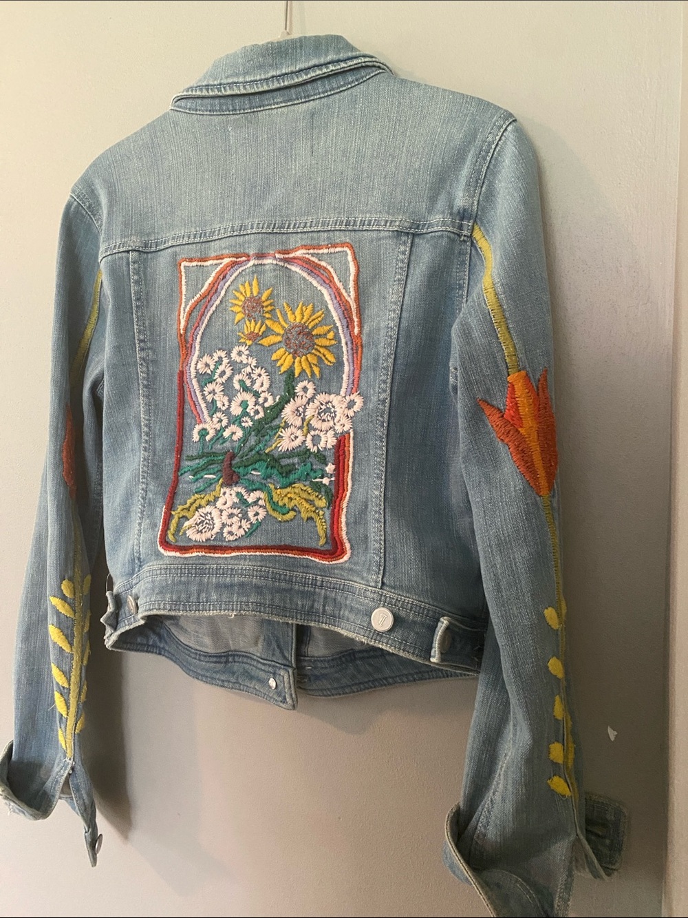 Anthropologie Pilcro Jean Jacket size Sm EUC